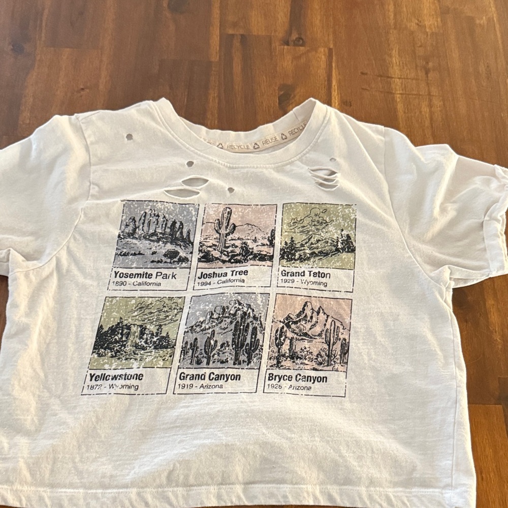 White Graphic T-Shirt
